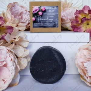 Handmade soap ( activated charcoal ) 100gr