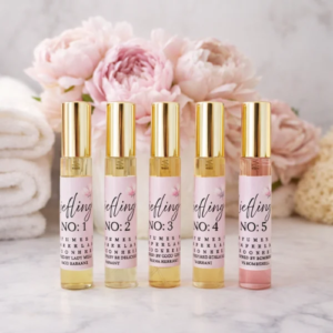 Liefling Elegant - 15ml gold & glass spray bottle